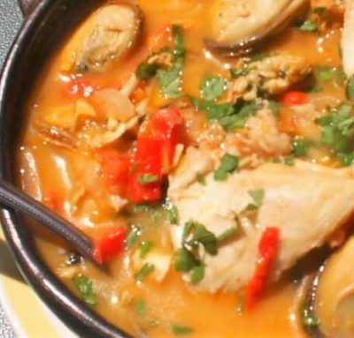 sopa de pescado receta thermomix