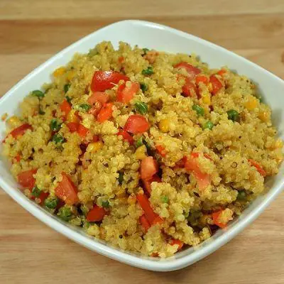 quinoa con verduras thermomix