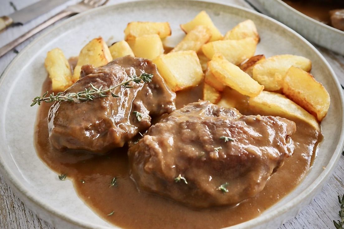 CARRILLERAS con SALSA a la ANTIGUA