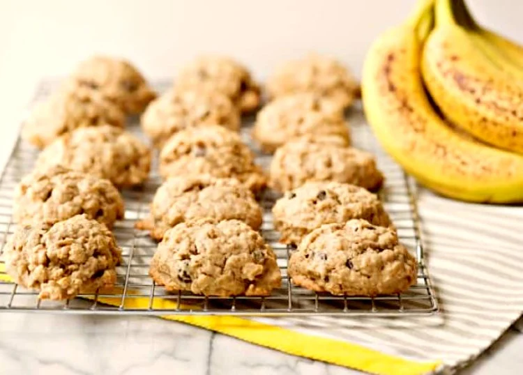 COOKIES de AVENA y PLATANO