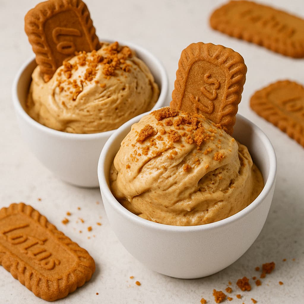 HELADO de CREMA LOTUS Casera tradicional