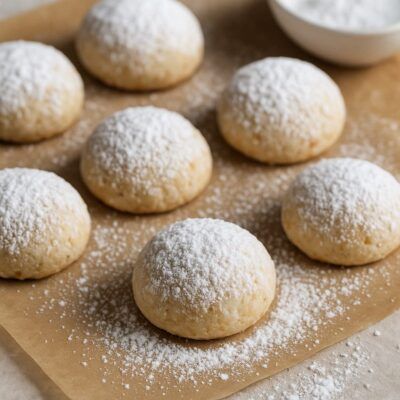 copos de nieve receta