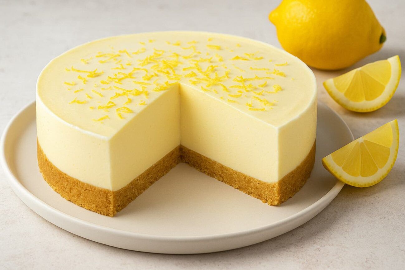 TARTA helada de LIMON express con Thermomix
